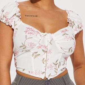New Womens Fashion Nova corset top